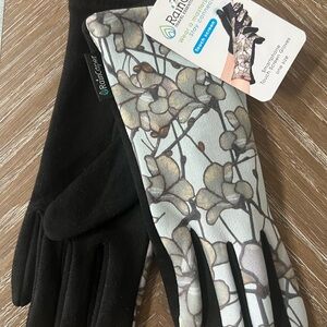 Women's RainCaper Tiffany Magnolia Gloves touchscreen
